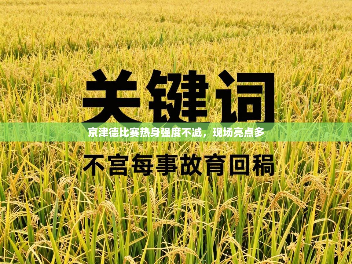 京津德比赛热身强度不减，现场亮点多  第1张